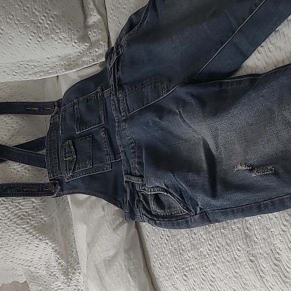 Free Prople denim overalls - Picture 2 of 5
